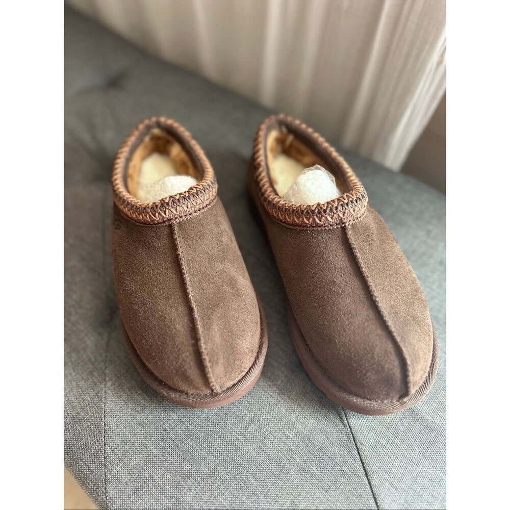Brand new UGG Tasman shoes in chocolate brown